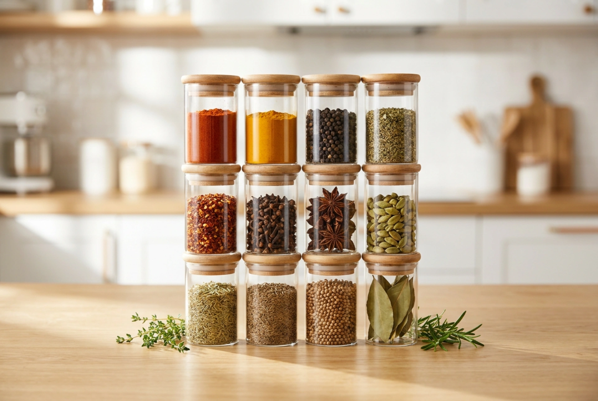 Az üveg fűszertartók szerepe a káoszmentes és aromás főzésben