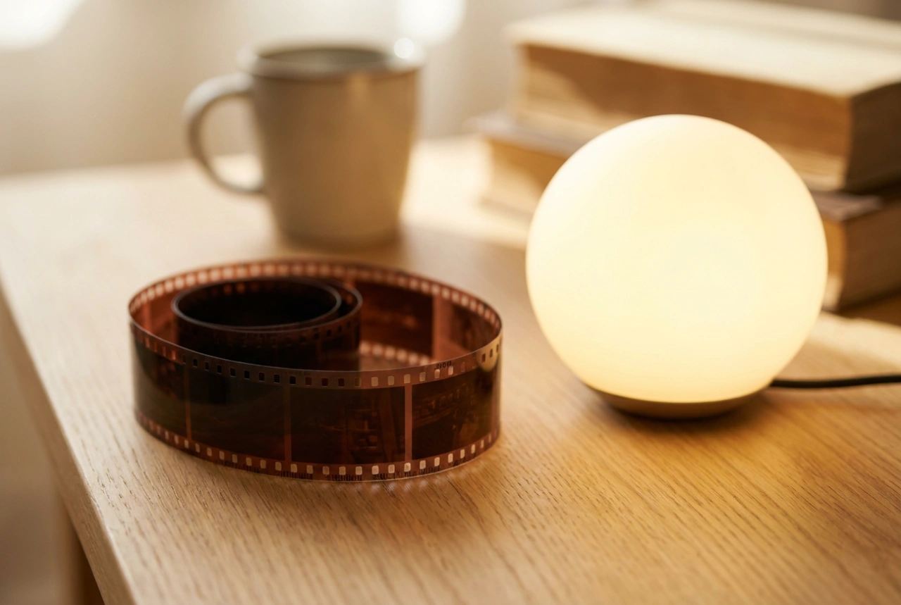 Hogyan használjuk biztonságosan a diavetítőt a retro diafilmekkel