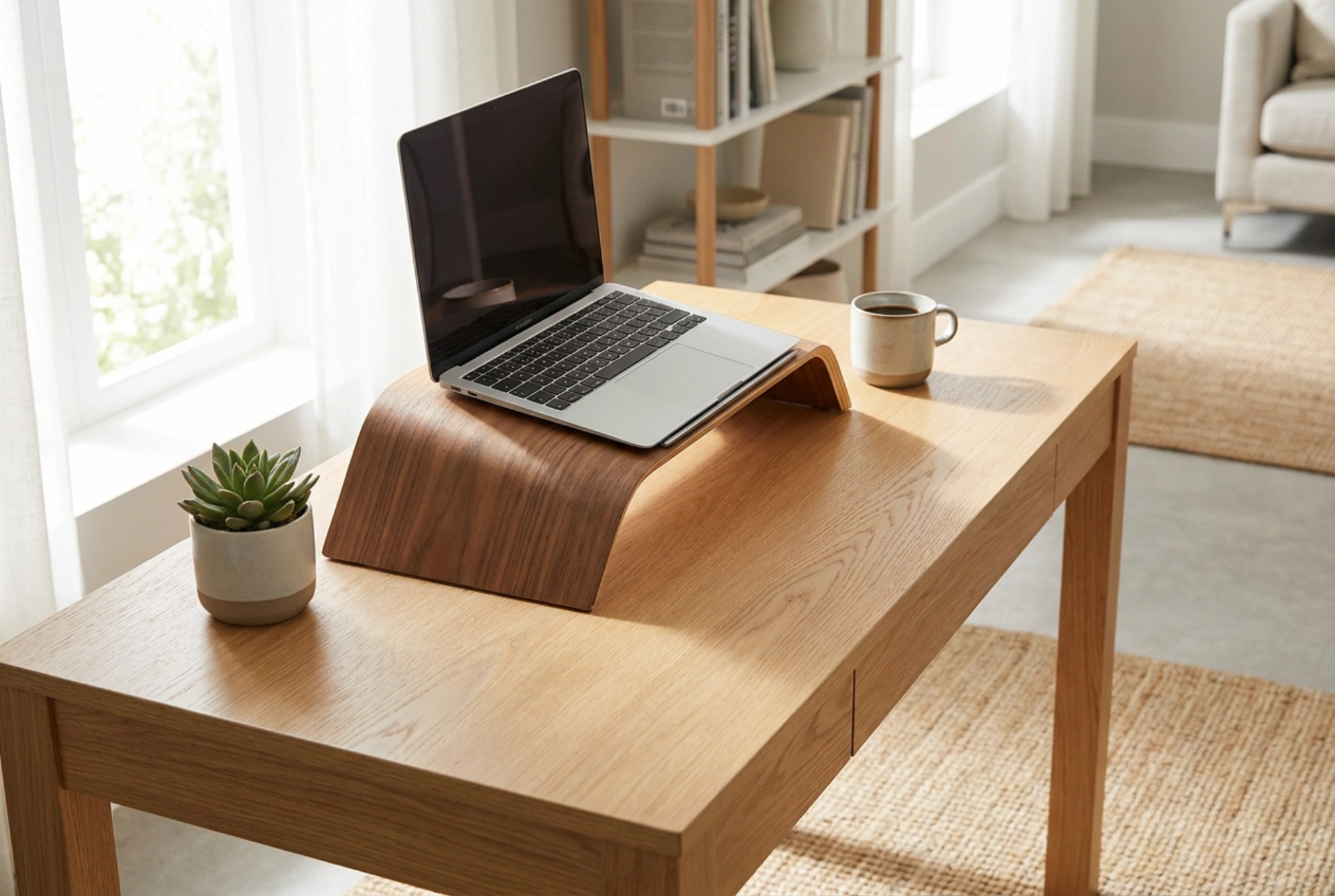 Fa laptoptartó állvány és a laptop biztonságos elhelyezésének szabályai