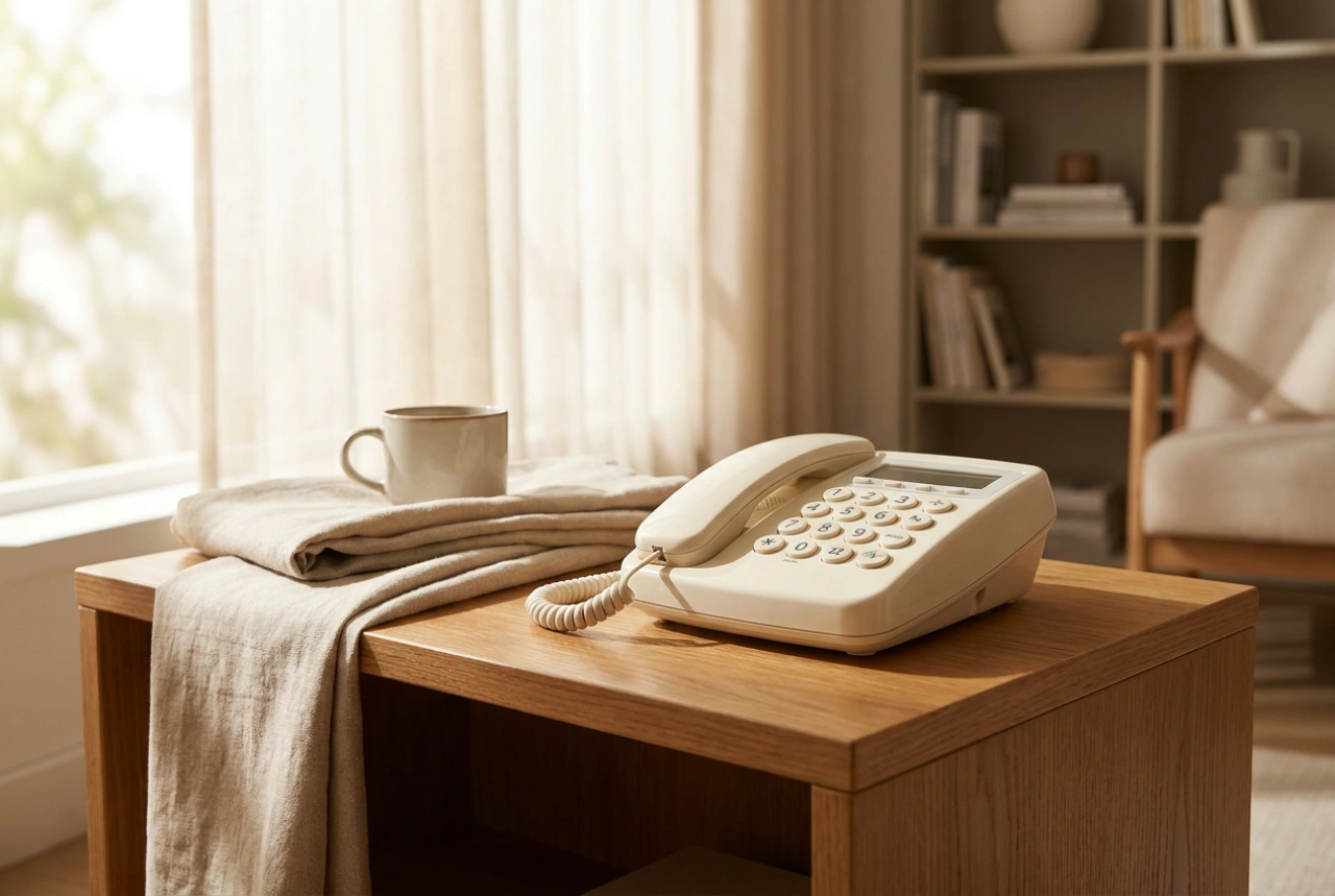 Hogyan állítsuk be a vezetékes telefont az idősek számára a maximális kényelemért