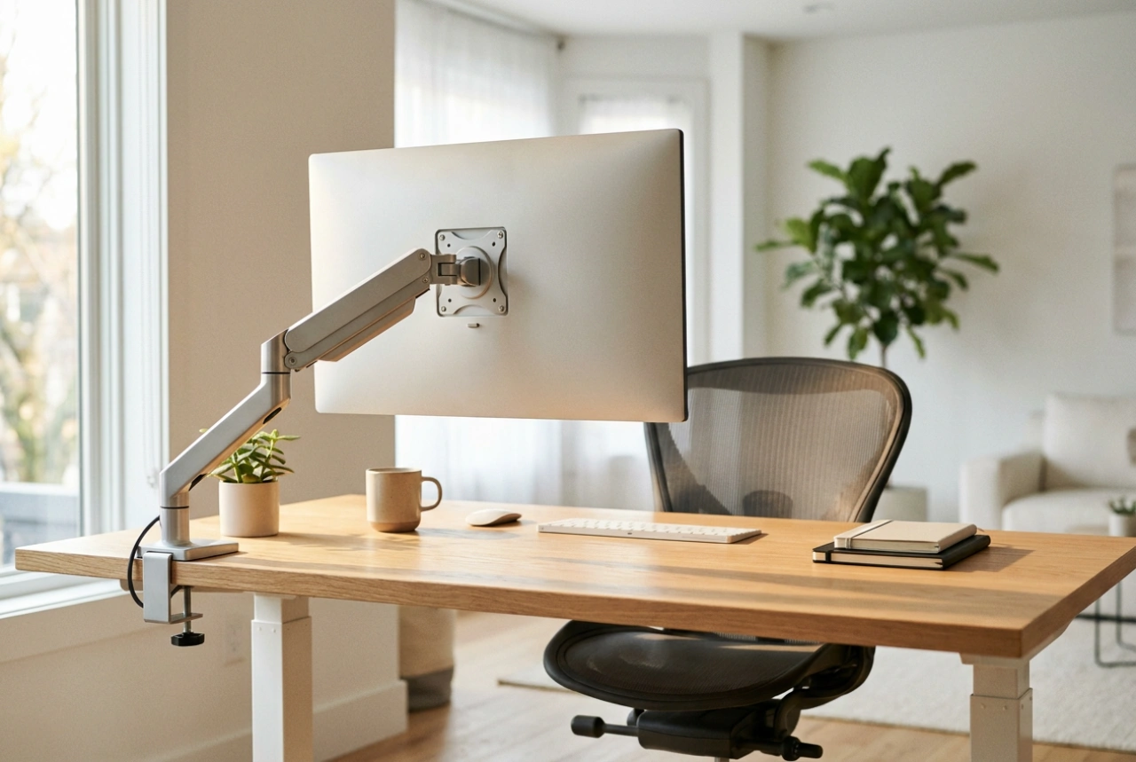 Mikor javítja a fali monitortartó konzol a munkahelyi ergonómiát?