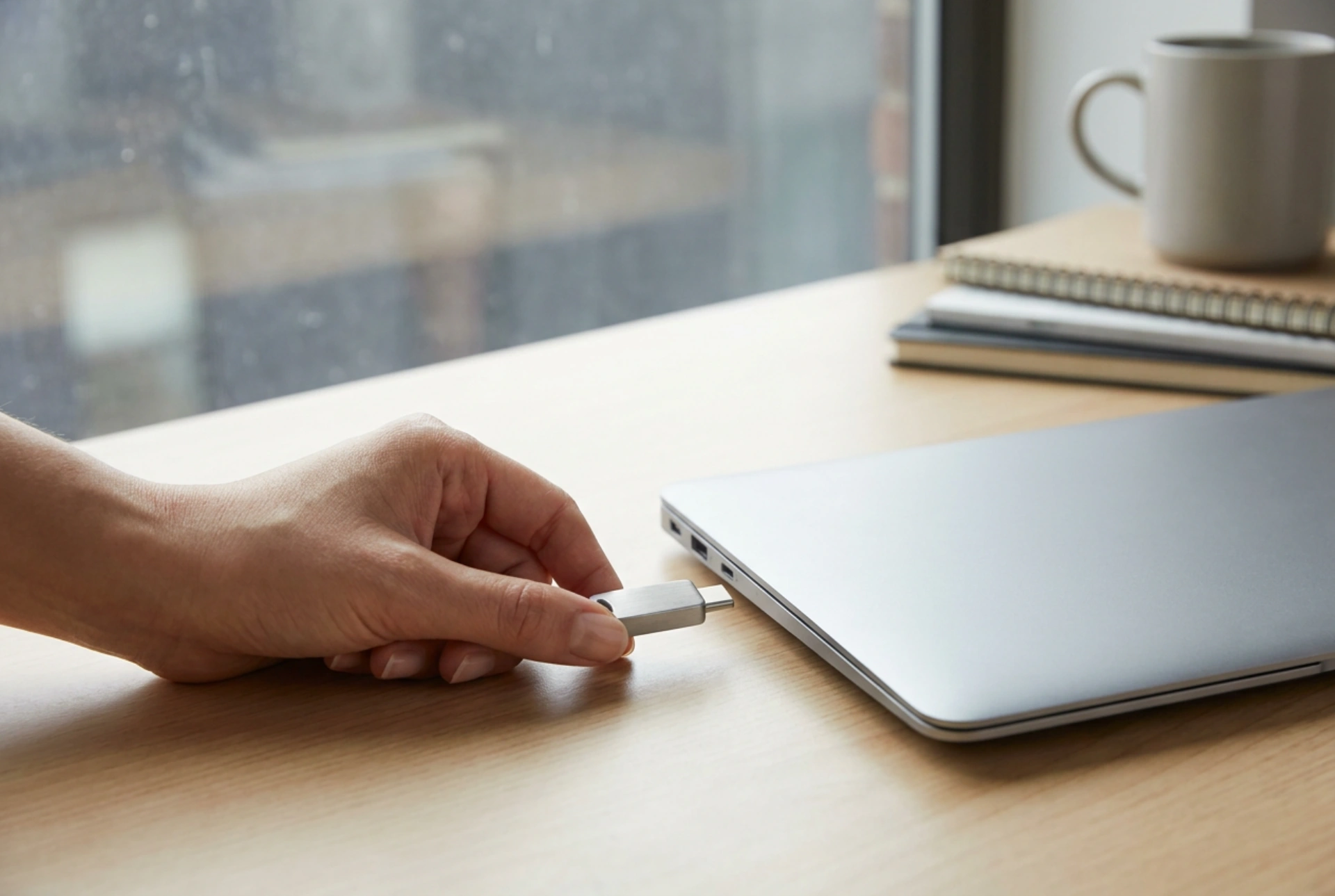Hogyan használjuk a mini USB-C pendrive-ot adatátvitelre