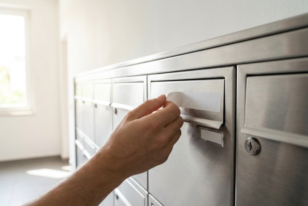 Hogyan jelöljük meg a postaládákat a társasházban a jobb rend érdekében